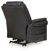 Oatman Carbon Power Lift Recliner by ASHLEY FURNITURE at Eve Furniture