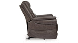 Oatman Umber Power Lift Recliner by ASHLEY FURNITURE at Eve Furniture