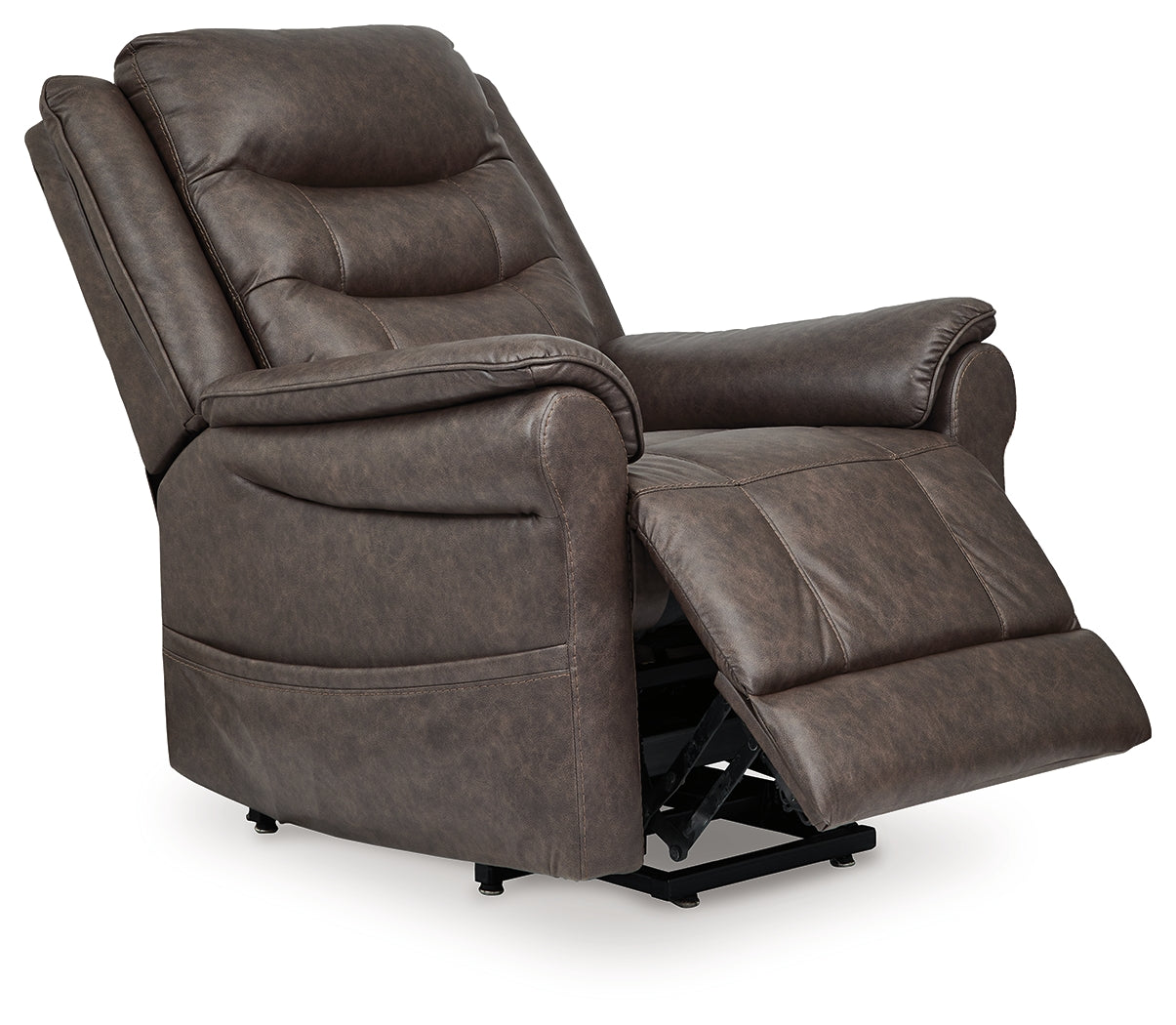 Oatman Umber Power Lift Recliner by ASHLEY FURNITURE at Eve Furniture