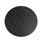 Oberto Dark Gray Round Dining Table Only by Furniture of America at Eve Furniture