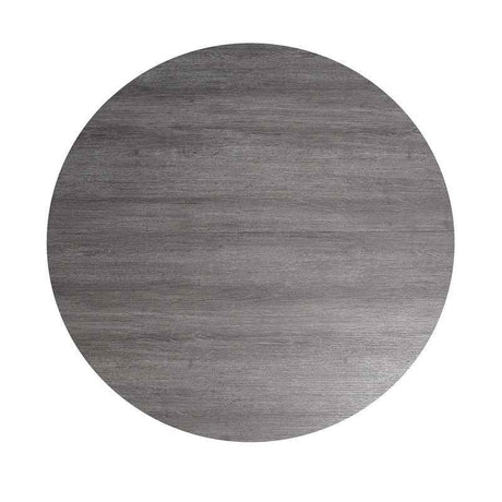Oberto Gray 5 Pc. Round Dining Table Set by Furniture of America at Eve Furniture
