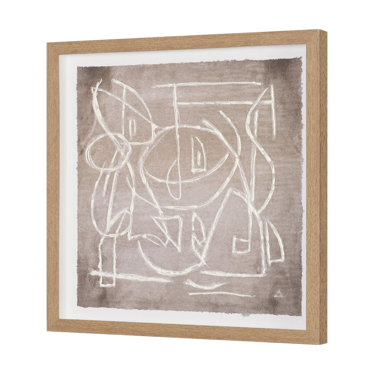 Obscure I by Mercana Studio Hand Embelished Framed Artwork Matted under Glass by Mercana at Eve Furniture