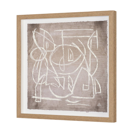 Obscure I by Mercana Studio Hand Embelished Framed Artwork Matted under Glass by Mercana at Eve Furniture