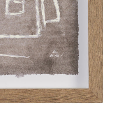 Obscure I by Mercana Studio Hand Embelished Framed Artwork Matted under Glass by Mercana at Eve Furniture