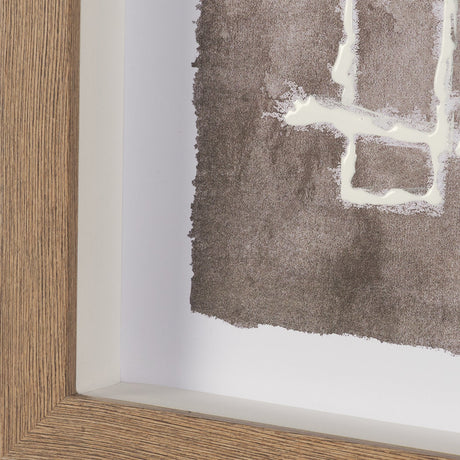 Obscure I by Mercana Studio Hand Embelished Framed Artwork Matted under Glass by Mercana at Eve Furniture