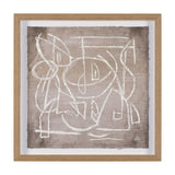 Obscure I by Mercana Studio Hand Embelished Framed Artwork Matted under Glass by Mercana at Eve Furniture