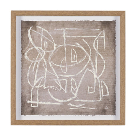 Obscure I by Mercana Studio Hand Embelished Framed Artwork Matted under Glass by Mercana at Eve Furniture