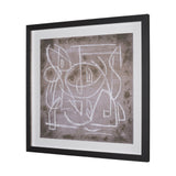Obscure I by Mercana Studio Hand-Embellished Framed Artwork Matted under Glass by Mercana at Eve Furniture