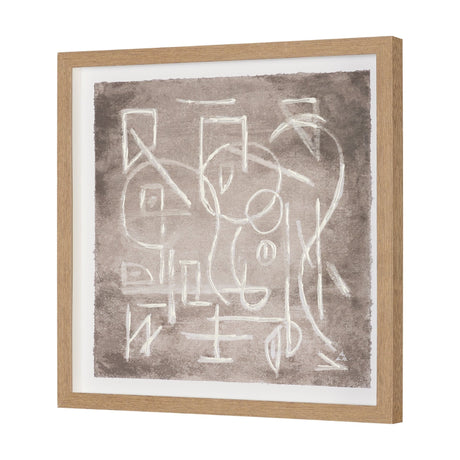 Obscure II by Mercana Studio Hand Embelished Framed Artwork Matted under Glass by Mercana at Eve Furniture