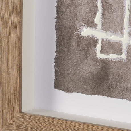 Obscure II by Mercana Studio Hand Embelished Framed Artwork Matted under Glass by Mercana at Eve Furniture