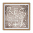 Obscure II by Mercana Studio Hand Embelished Framed Artwork Matted under Glass by Mercana at Eve Furniture