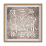 Obscure II by Mercana Studio Hand Embelished Framed Artwork Matted under Glass by Mercana at Eve Furniture