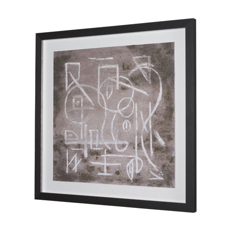 Obscure II by Mercana Studio Hand-Embellished Framed Artwork Matted under Glass by Mercana at Eve Furniture