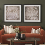 Obscure II by Mercana Studio Hand-Embellished Framed Artwork Matted under Glass by Mercana at Eve Furniture