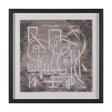 Obscure II by Mercana Studio Hand-Embellished Framed Artwork Matted under Glass by Mercana at Eve Furniture