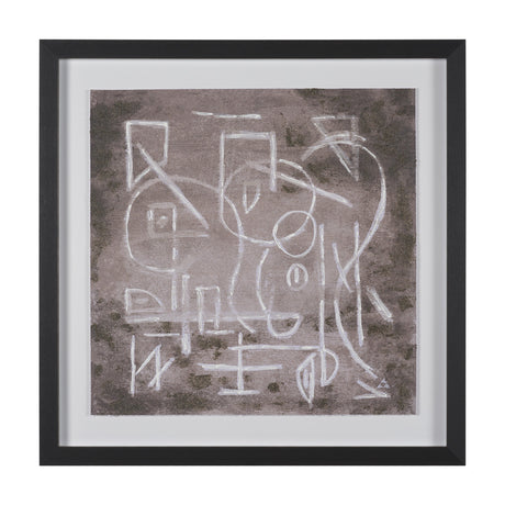 Obscure II by Mercana Studio Hand-Embellished Framed Artwork Matted under Glass by Mercana at Eve Furniture
