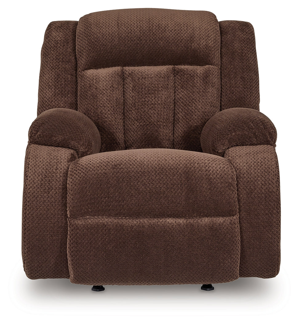 Observation Chocolate Power Power Reclining Living Room Set by Ashley at Eve Furniture