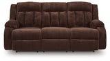 Observation Chocolate Power Power Reclining Living Room Set by Ashley at Eve Furniture