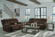 Observation Chocolate Power Power Reclining Living Room Set by Ashley at Eve Furniture