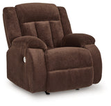 Observation Chocolate Power Recliner by Ashley at Eve Furniture