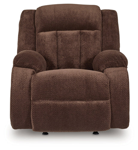 Observation Chocolate Power Recliner by Ashley at Eve Furniture