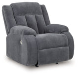 Observation Steel Power Recliner by Ashley at Eve Furniture