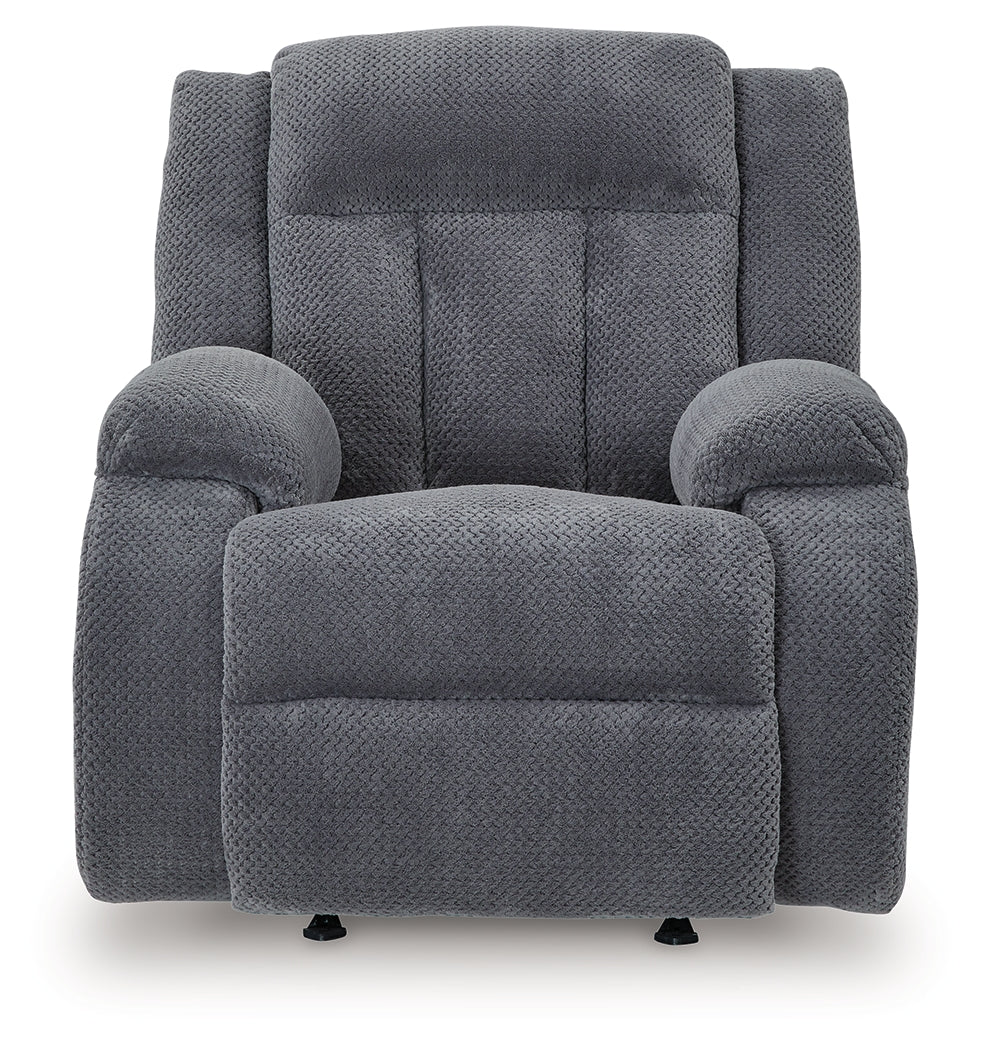 Observation Steel Power Recliner by Ashley at Eve Furniture