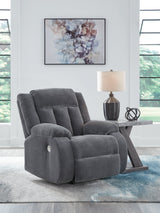 Observation Steel Power Reclining Living Room Set by Ashley at Eve Furniture