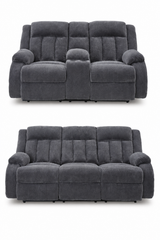 Observation Steel Power Reclining Living Room Set by Ashley at Eve Furniture