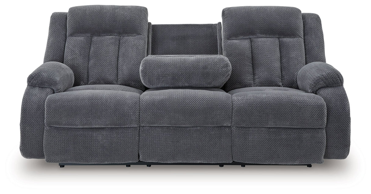 Observation Steel Power Reclining Living Room Set by Ashley at Eve Furniture