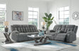 Observation Steel Power Reclining Living Room Set by Ashley at Eve Furniture