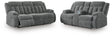 Observation Steel Power Reclining Sofa and Loveseat by Ashley at Eve Furniture