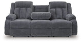 Observation Steel Power Reclining Sofa and Loveseat by Ashley at Eve Furniture