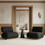 Obsidian Accent Table Multicolor by Zuomod at Eve Furniture