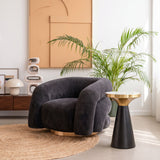 Obsidian Accent Table Multicolor by Zuomod at Eve Furniture