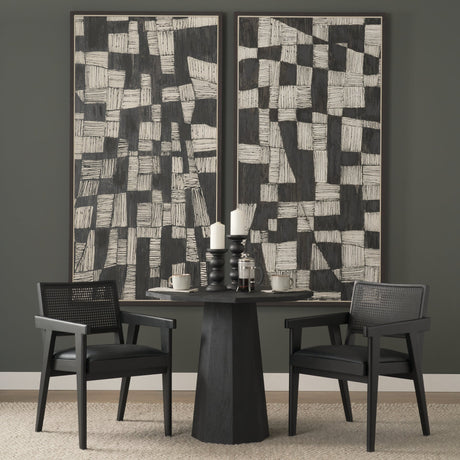 Occurrence II by Mercana Studio Hand-Embellished Textured Framed Canvas Artwork by Mercana at Eve Furniture