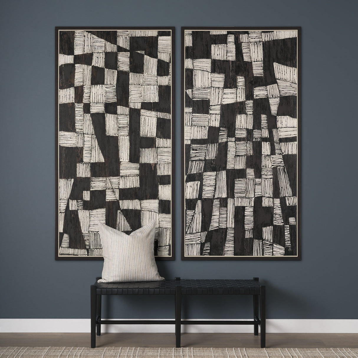 Occurrence II by Mercana Studio Hand-Embellished Textured Framed Canvas Artwork by Mercana at Eve Furniture