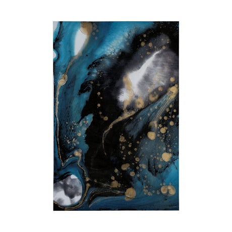 Ocean Currents I by Mercana Studio a Hand Embellished Textured Canvas by Mercana at Eve Furniture