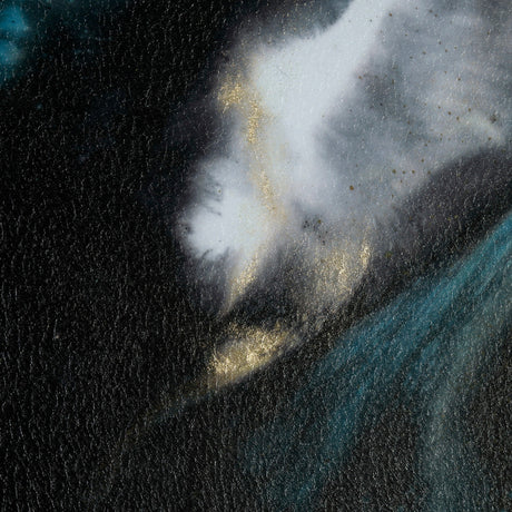 Ocean Currents I by Mercana Studio a Hand Embellished Textured Framed Art Print Matted under Glass by Mercana at Eve Furniture
