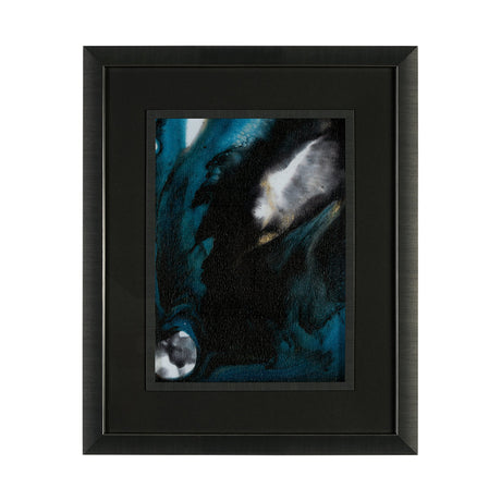 Ocean Currents I by Mercana Studio a Hand Embellished Textured Framed Art Print Matted under Glass by Mercana at Eve Furniture