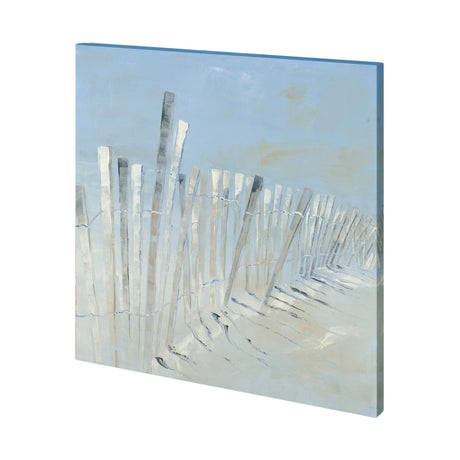Ocean Fence by Mercana Studio a Hand Embellished Textured Canvas by Mercana at Eve Furniture
