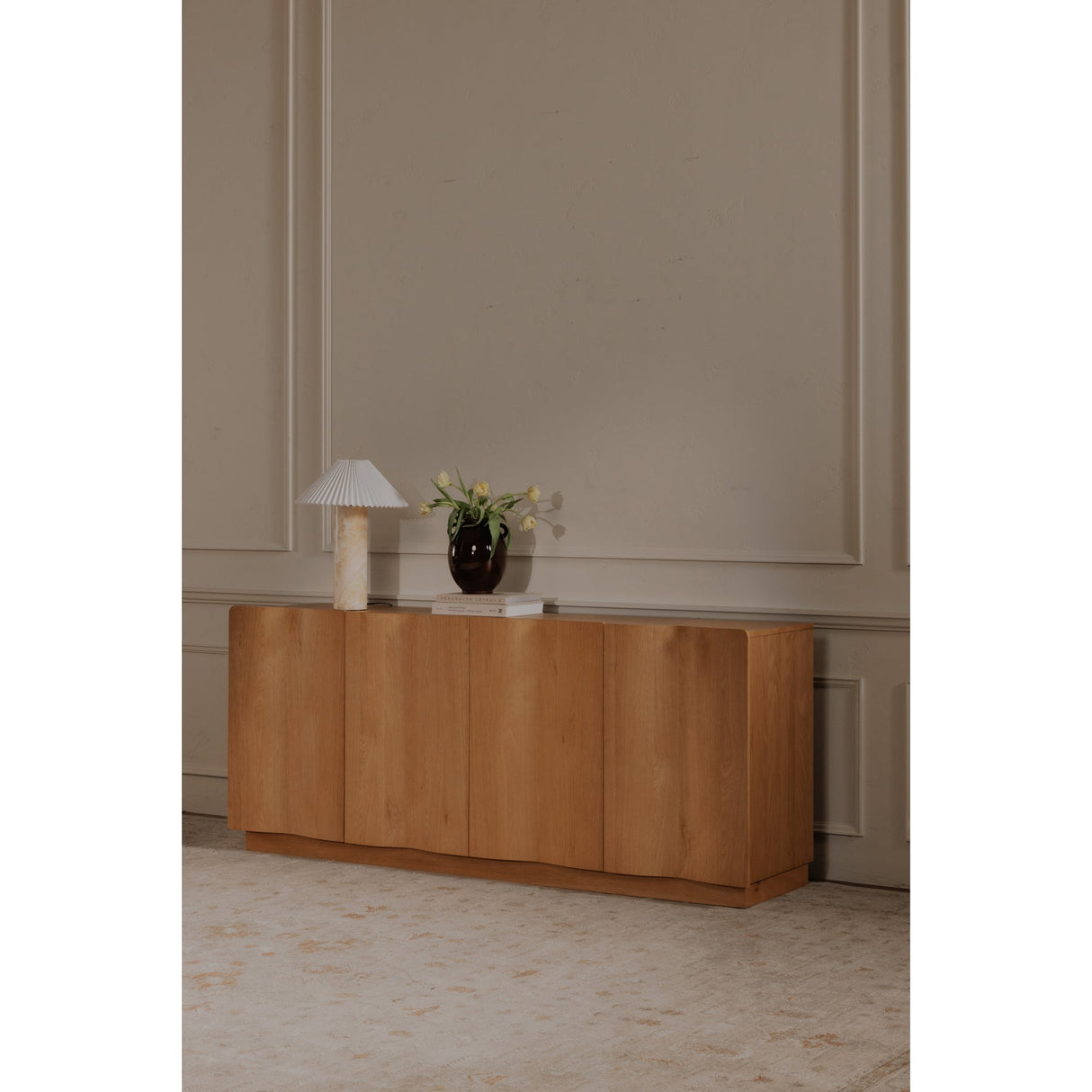 Ocean Natural Sideboard by Moe's Home at Eve Furniture