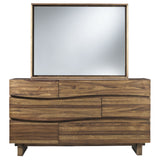 Ocean Six Drawer Solid Wood Dresser in Natural Sengon by Modus Furniture at Eve Furniture