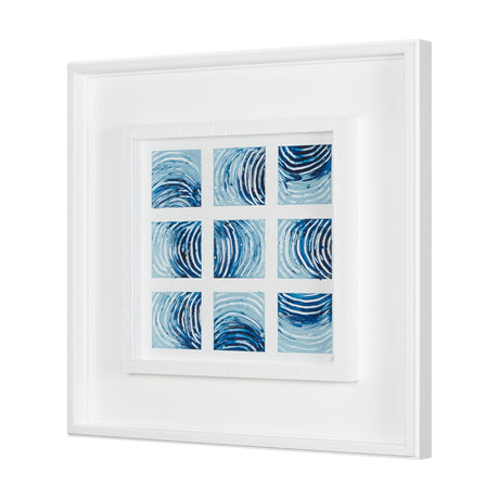 Ocean Sounds II by Studio M a handmade Original Framed Artwork under Glass by Mercana at Eve Furniture
