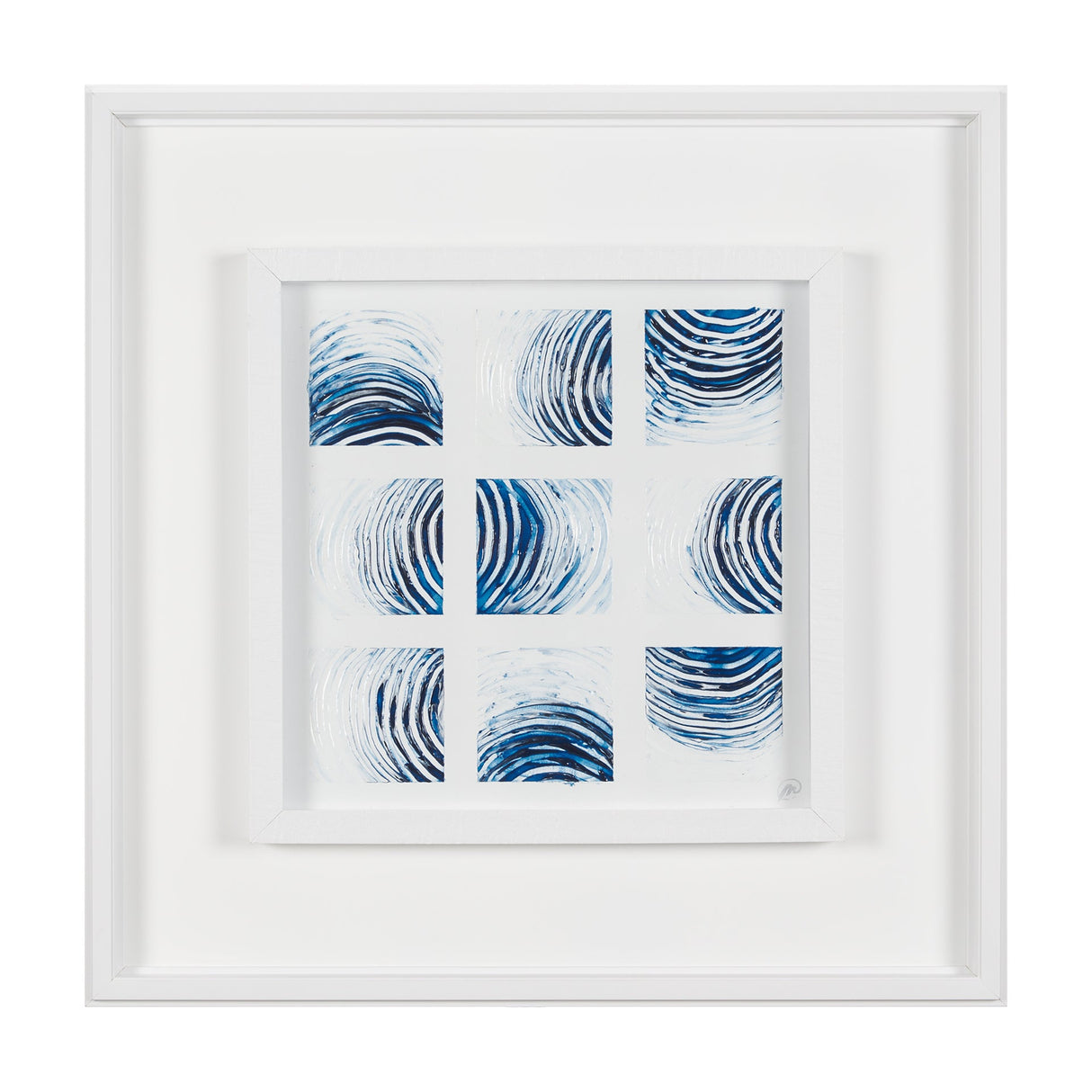 Ocean Sounds II by Studio M a handmade Original Framed Artwork under Glass by Mercana at Eve Furniture