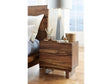 Ocean Two Drawer Solid Wood Nightstand in Natural Sengon by Modus Furniture at Eve Furniture