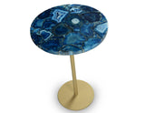 Oceana Agate Top Side Table