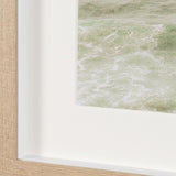 Oceanside Palms by Shot By Clint Framed Photo Print Matted under Glass by Mercana at Eve Furniture