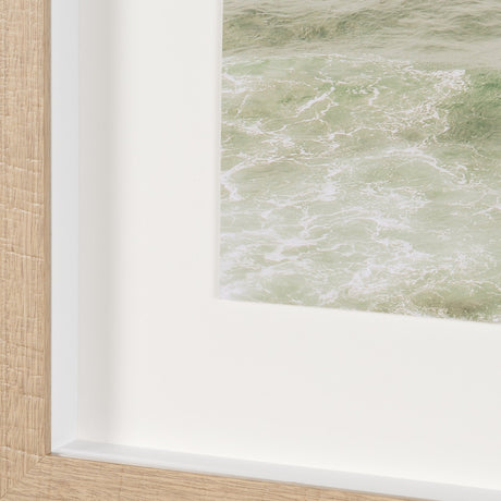 Oceanside Palms by Shot By Clint Framed Photo Print Matted under Glass by Mercana at Eve Furniture