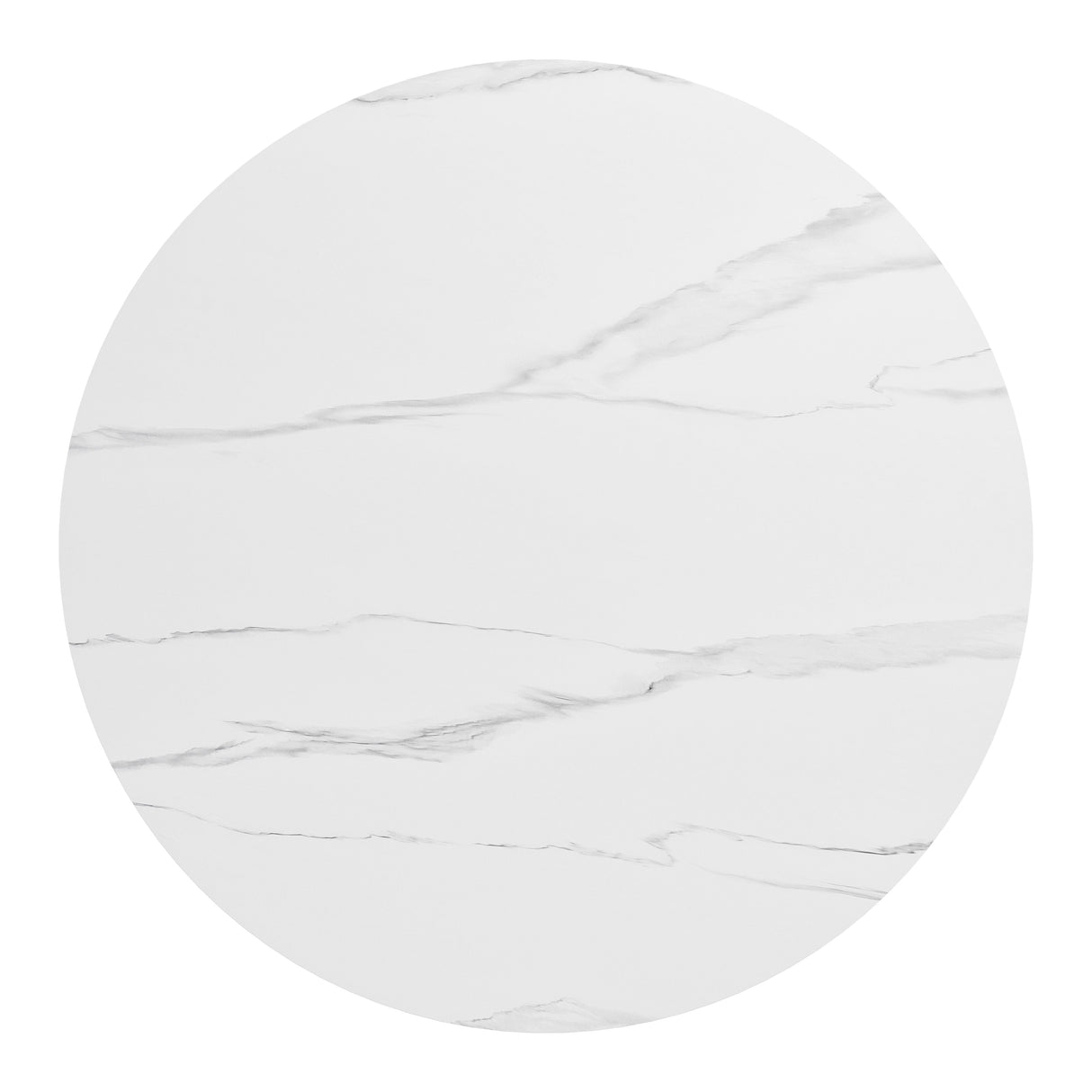 Oceanveil White Outdoor Round Dining Table by Zuomod at Eve Furniture